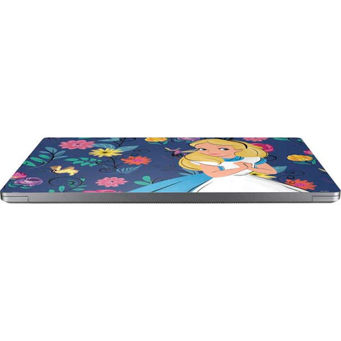 Disney Alice in Wonderland (animated) Floral Print Universal Laptop 11in (8.8 x 6.2in) Skin
